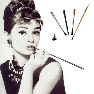 Hepburn Same Paragraph Cigarette Holder Retro Filter Smoking