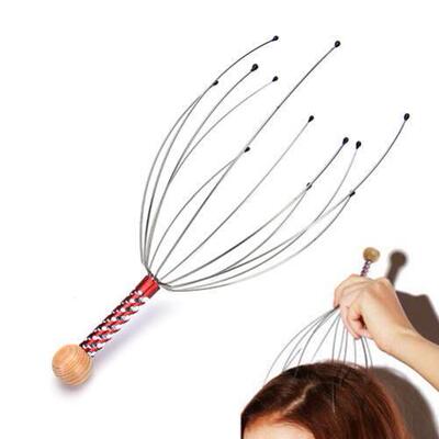 Head Relax Massager Healing Neck Claw Massage Anti-stress Pa