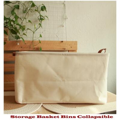 Fabric Cube Bins Storage Baskets Foldable Storage Bins