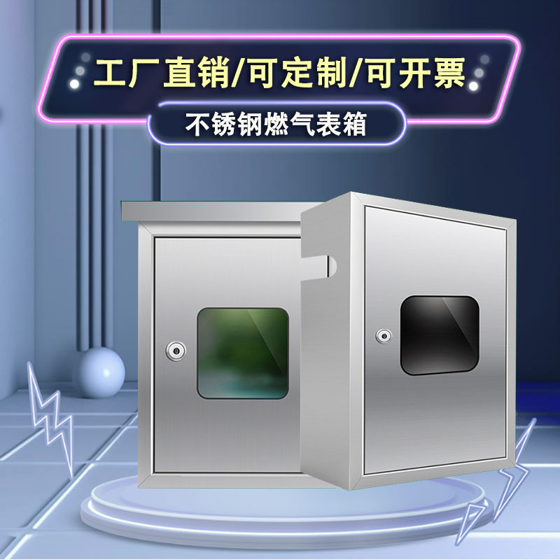304不锈钢燃气表箱户外天图片
