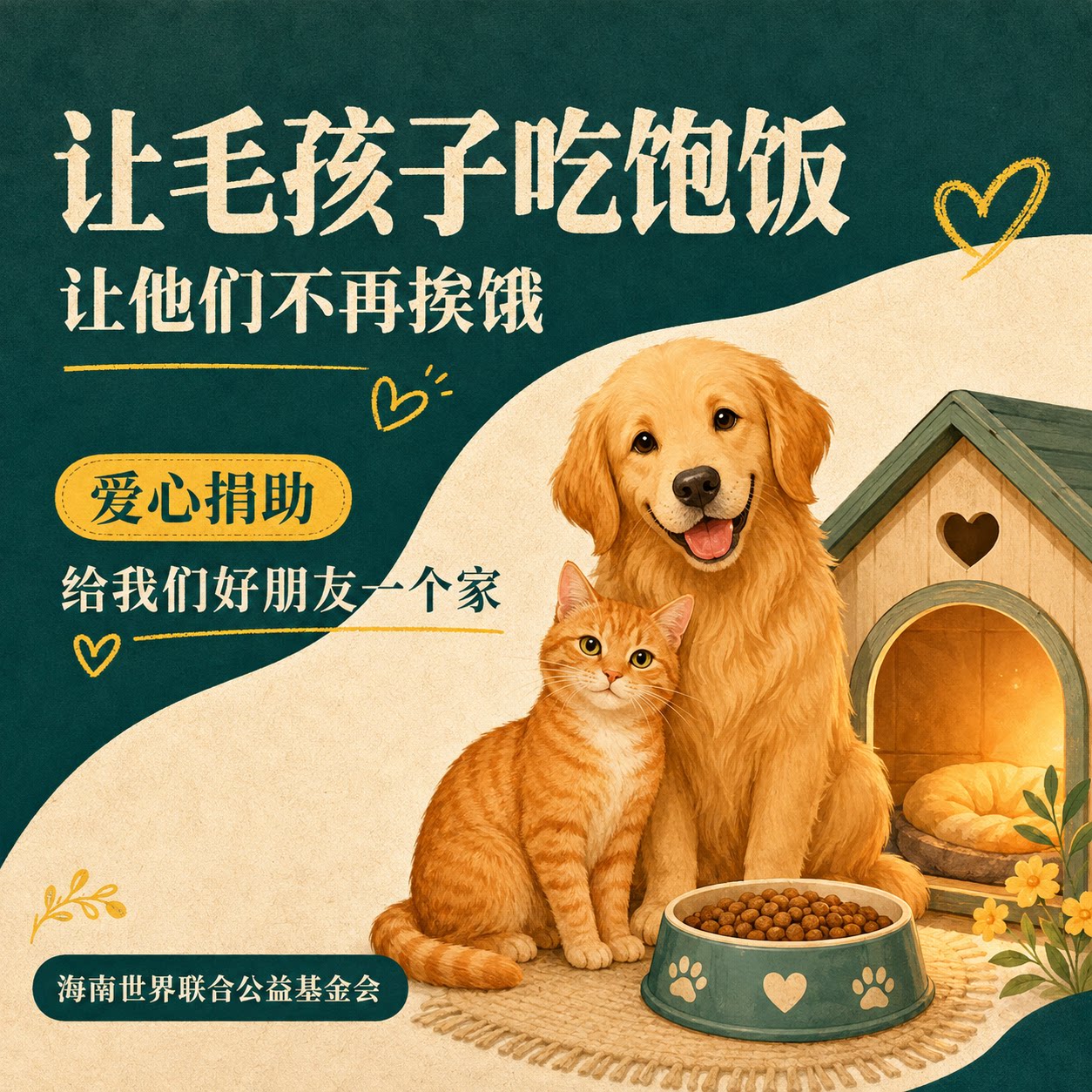 【慈善募捐】捐款救助流浪动物图片
