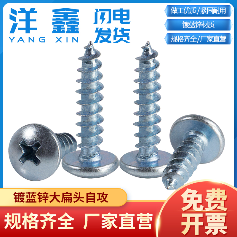 上海加硬大扁头自攻螺丝M3M4M5M6