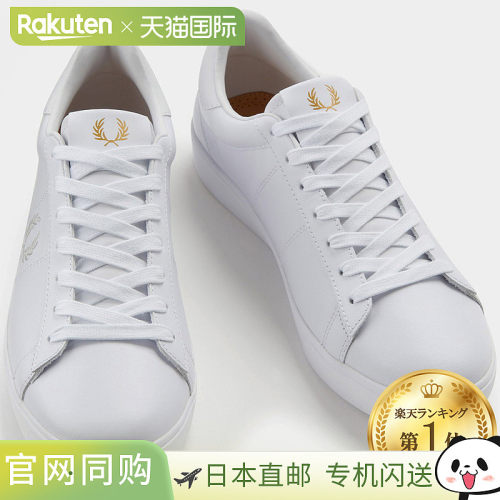 日本直邮Fred Perry B4334 Spencer 真皮运动鞋Fred Perry 4334