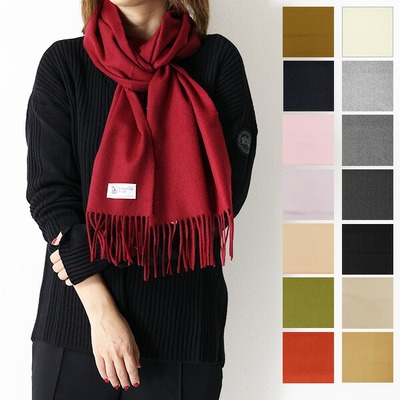 Johnstons of Elgin纯羊绒围巾秋冬男女款