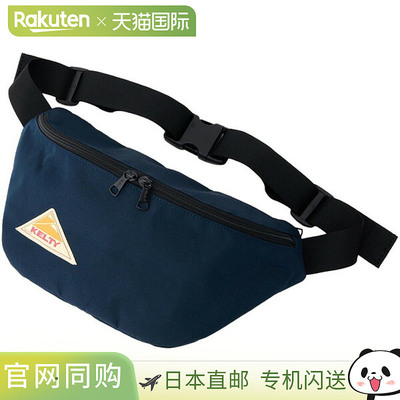 日本直邮KELTY ES SLIM FANNY 户外单肩包 3259270126-海军蓝