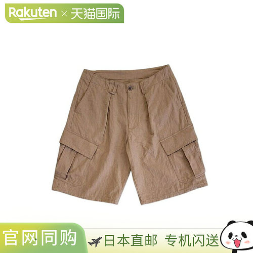 日本直邮VOO 工装裤短裤LINEN CARGO 3/4 VOO-1230 25ss VOO