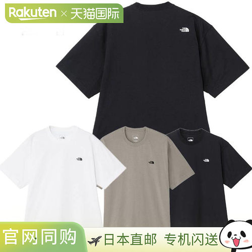 日本直邮The North Face 短袖速干 Nuptse T恤（男士）短袖T恤 TH