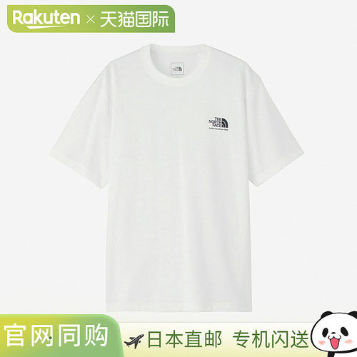 日本直邮THE NORTH FACE 男士春夏历史标志T恤 NT32407