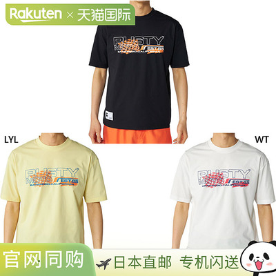 日本直邮Rusty 男士短袖T恤 休闲上衣 RUSTY 916463