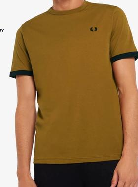 FRED PERRY RINGER T恤休闲时尚短袖男士女士正品直邮M3519