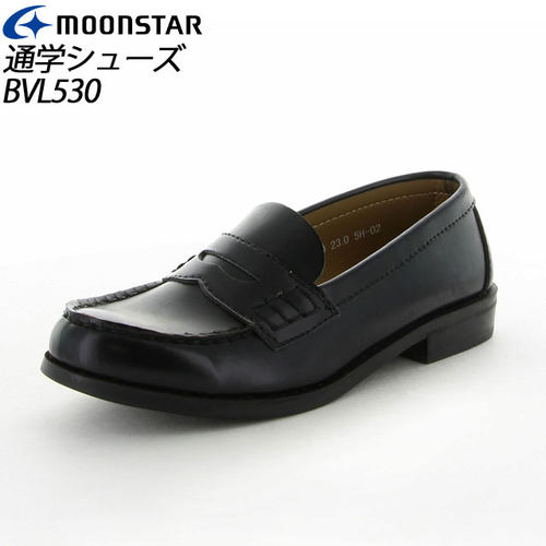Moon Star月星女士乐福鞋BVL530 46405301合成皮革女士休闲鞋正品