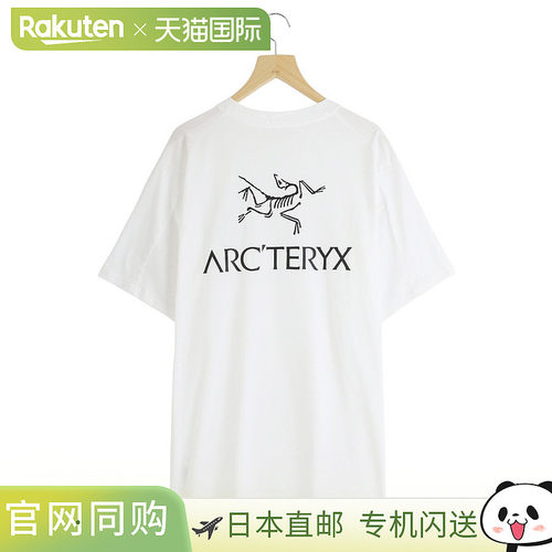 日本直邮ARC'TERYX Kragg SL Cotton Bird Word 短袖T恤 M码 X000