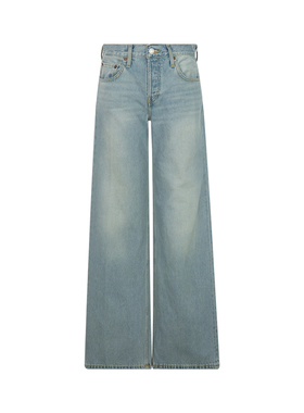 RE/DONE 春夏款浅色复古宽松阔腿牛仔裤长裤银泰百货 301540