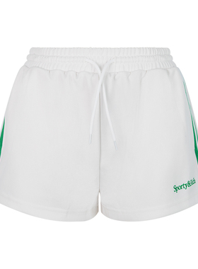 Sporty Rich 春夏女士宽松棉质休闲运动短裤银泰百货 301500