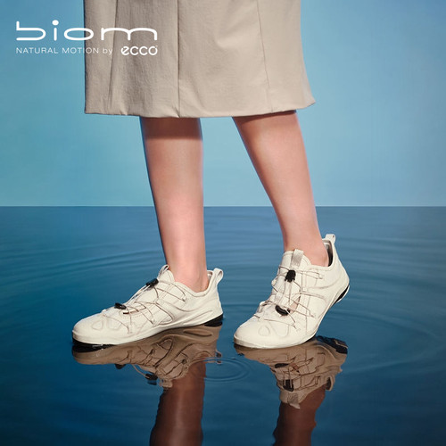 ECCO爱步休闲鞋 舒适薄底跑步运动鞋女健步BIOM LITE TR840173