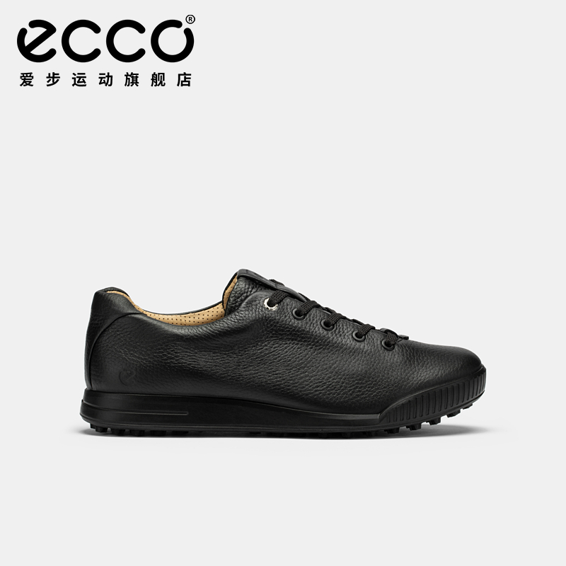 ECCO高尔夫鞋爱步 25新款男士牛皮缓震防滑 高尔夫复古街头150634