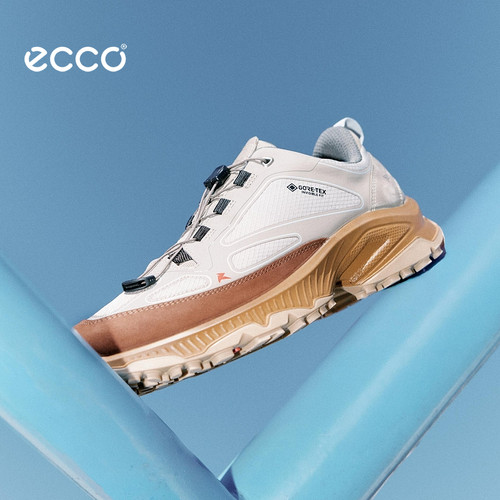 ECCO×NRL联名防水耐穿徒步鞋