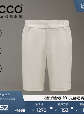 ECCO高尔夫短裤男款 2026新款简约舒适凉感运动短裤男EG261P032