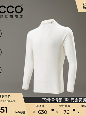 ECCO爱步高尔夫长袖T恤 春季防晒轻量修身女款EG251T013