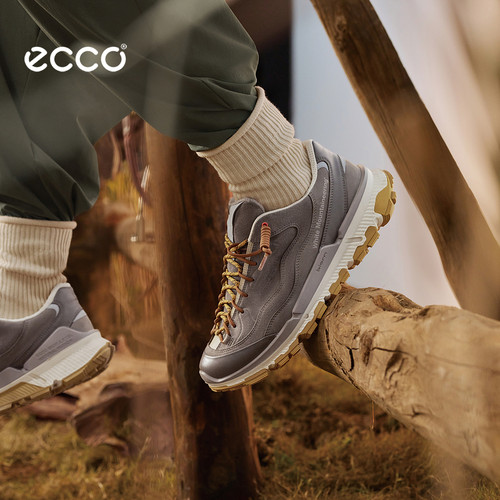 ECCO×白山联名轻量越野跑鞋男