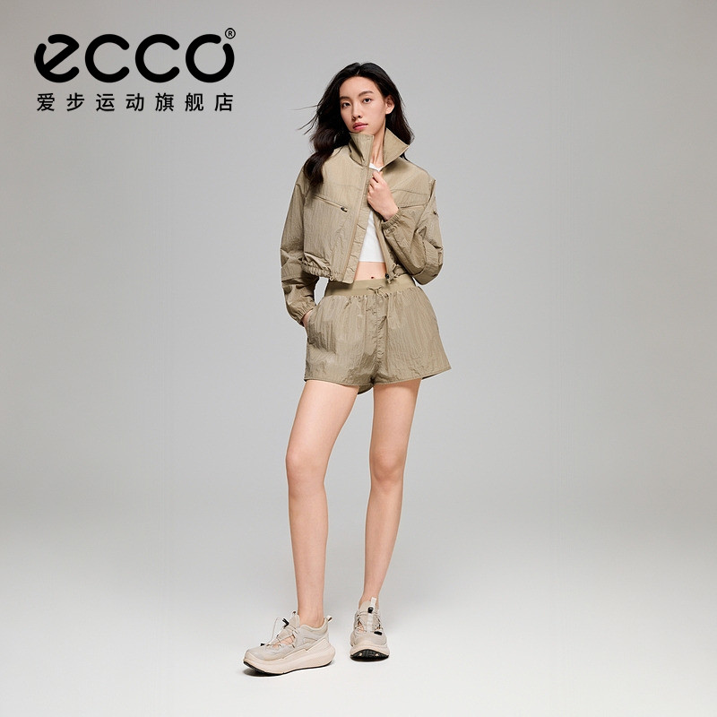 ECCO x NRL联名 26新款轻薄时尚百搭休闲双层打底短裤女EN253P022