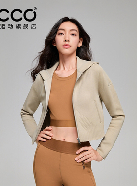 ECCO x NRL联名 26新时尚百搭简约休闲短款运动外套女EN261J062