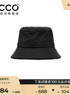 ECCO爱步渔夫帽 2026新款刺绣旅行高尔夫防晒帽子男女EG261C005G