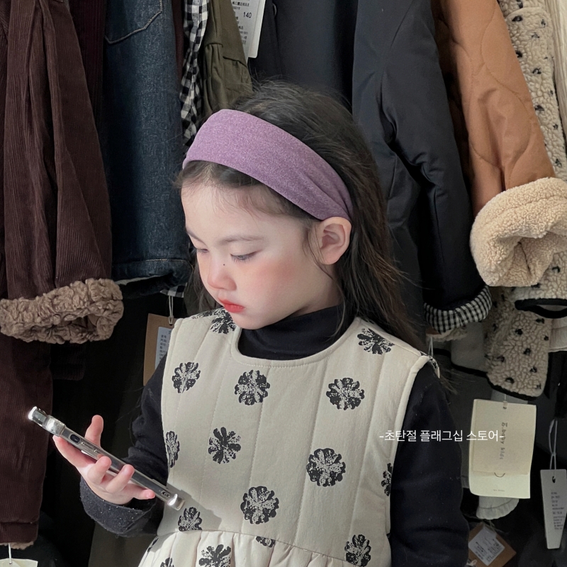 韩系易梦玲同款宽边发箍儿童碎