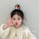 可爱卡通小鸭子宝宝发圈发夹儿童新款 女孩扎头绳皮筋女童头饰发卡
