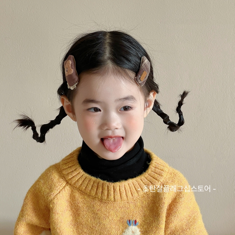 卡通小熊系列可爱儿童发夹