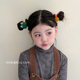 可爱卡通秋冬韩系发圈儿童2026新款 扎头发绳女孩皮筋女童头饰洋气