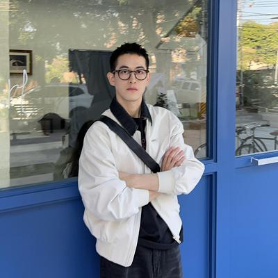 NickTian韩系夹克风衣牛仔外套