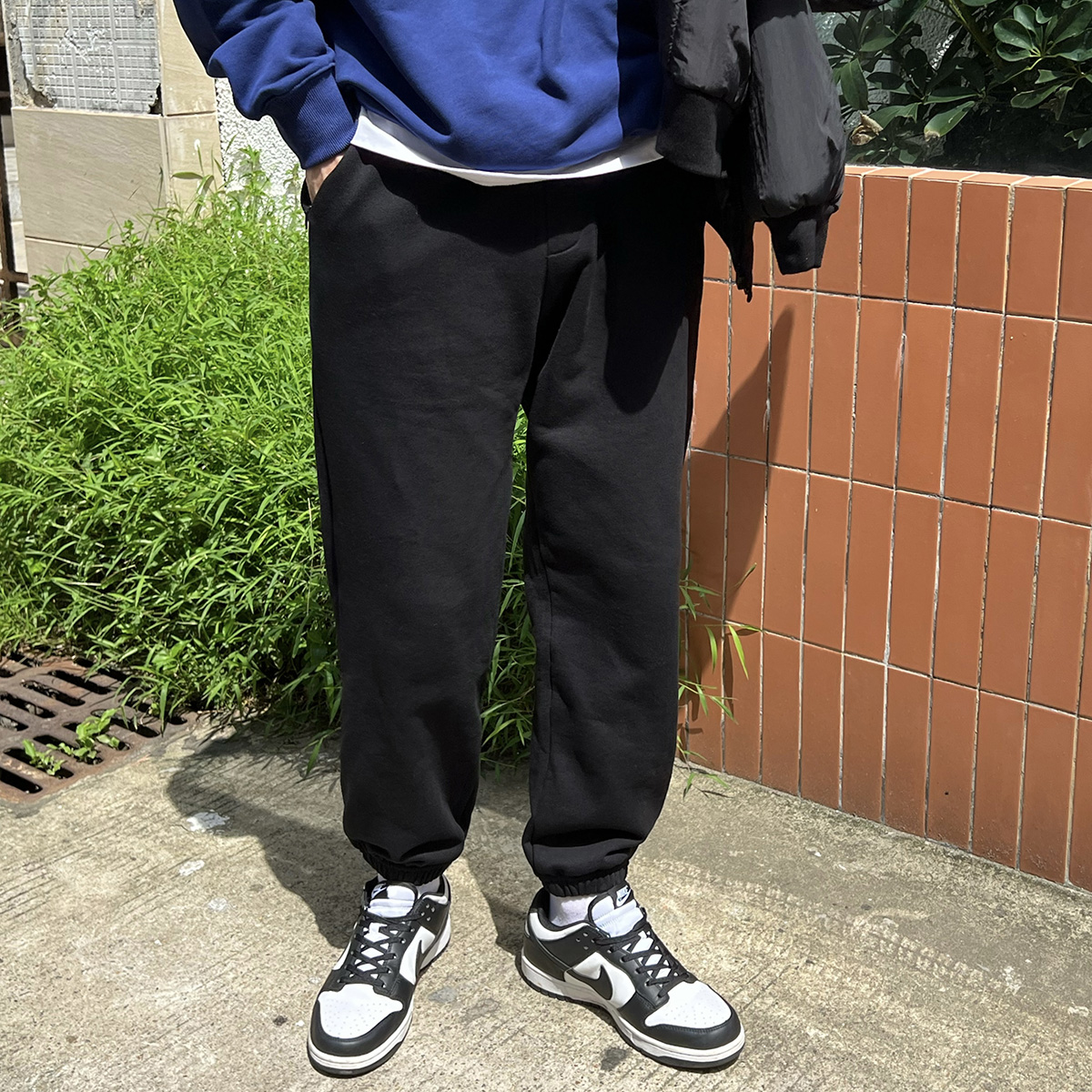 nicktian日系束脚休闲裤