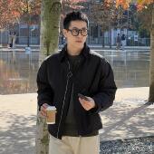 Nick 简约翻领90白鸭绒羽绒服男宽松休闲夹克外套 新款 Tian 冬季