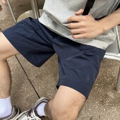 tian 夏季 户外宽松日系休闲速干裤 nick 男复古流行机能抽绳短裤