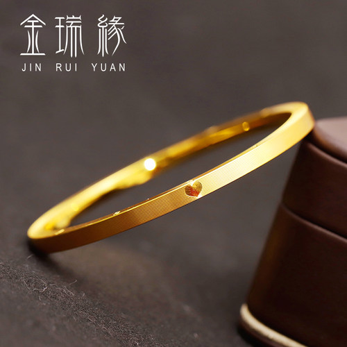 黄金数字手镯送女友礼物
