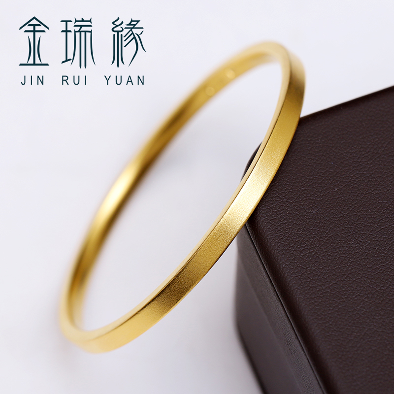 手镯古法传承正圆实心结婚送礼