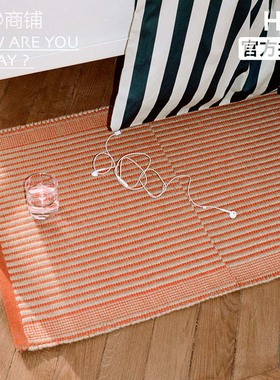 今日商铺官方授权HAY Tapis 地垫 入户垫 脚垫黄麻编织门厅玄关