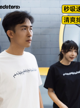 极速拍档 甲骨文印花 速干T恤 SPEEDSTERS 圆领短袖  吸湿排汗