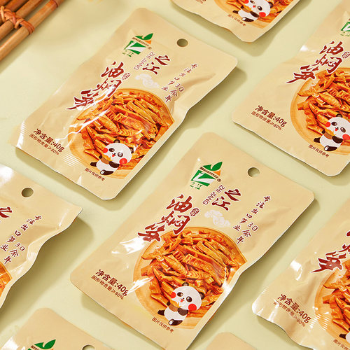 之江油焖笋40g下饭菜休闲小零食冷盘鲜竹笋春笋