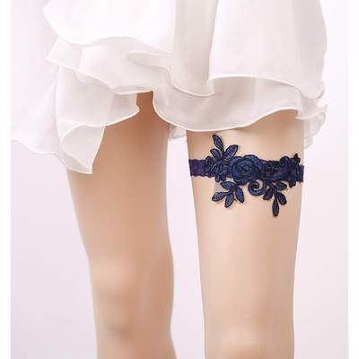 西式婚庆用品 弹力蕾丝腿环 婚纱配件  欧式新娘袜带吊袜带