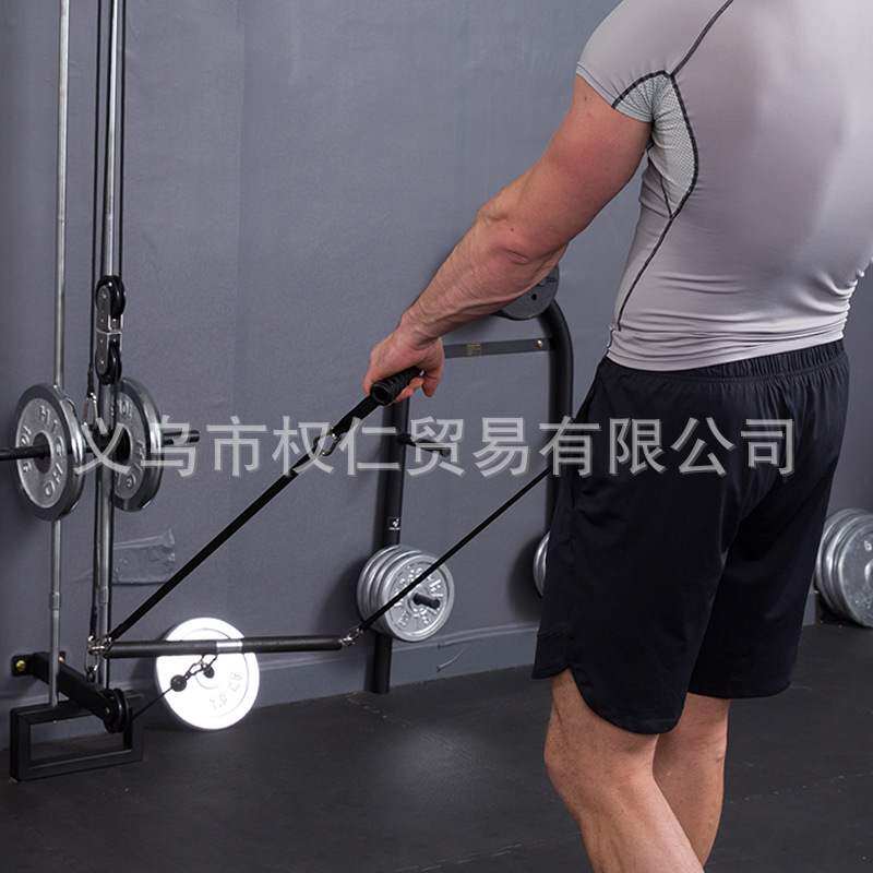 健身器延长带健身器手柄握把健身器手柄拉力器手柄弹力带握把配件