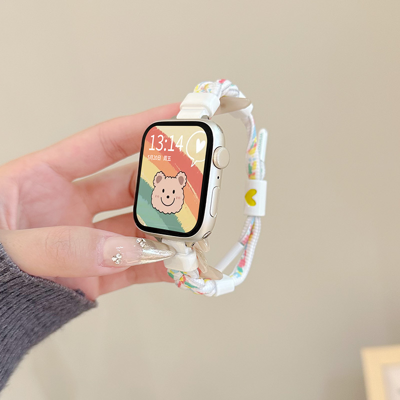 云顶适用华为FIT手绳编绳表带