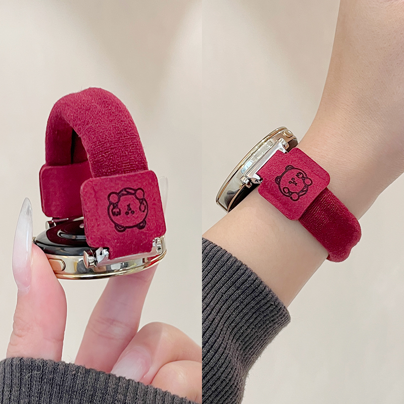 云顶华为GT4/5可爱小熊皮筋表带