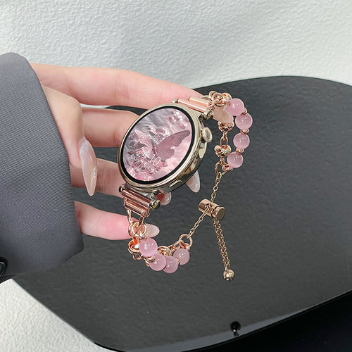 云顶适用华为gt手表猫眼石手链