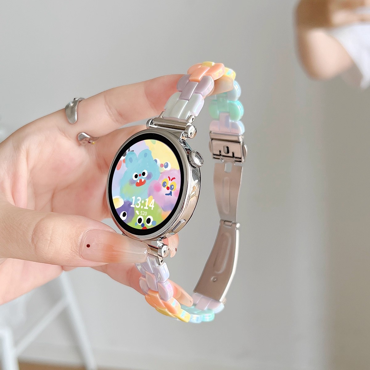 云顶适用华为GT手表新款树脂表带