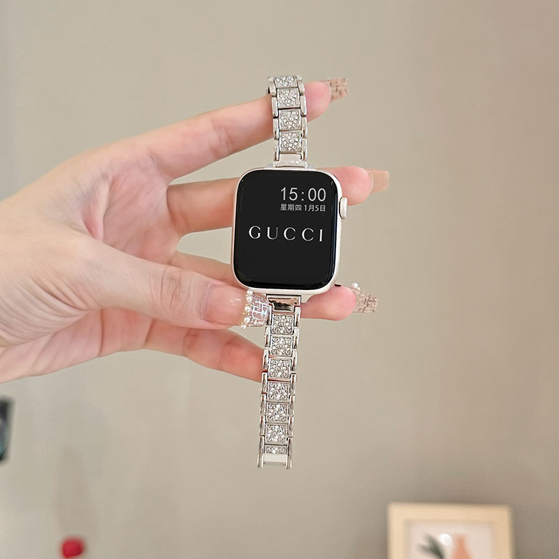云顶适用华为fit满钻ins女生表带