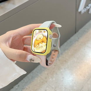 适用华为watchfit4表带4pro蝴蝶扣液态硅胶腕带fit3智能手表fit2夏天替换腕带new透气硅胶通用配件保护壳膜