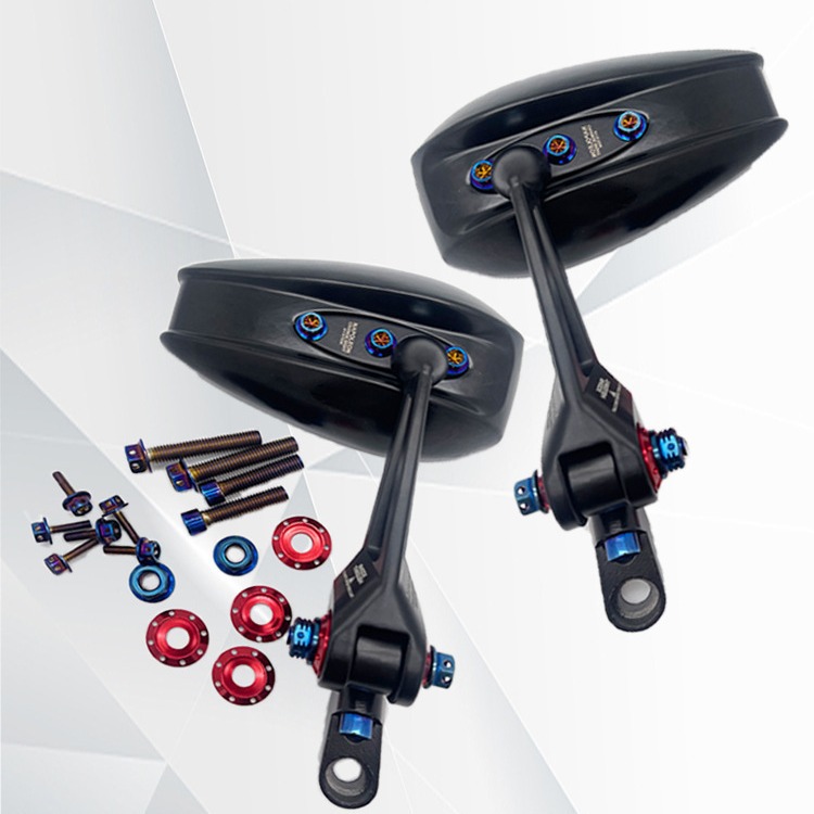 AOS4反光镜炫彩色螺丝AOS3后视镜304不锈钢螺钉烧蓝钛金装饰螺栓