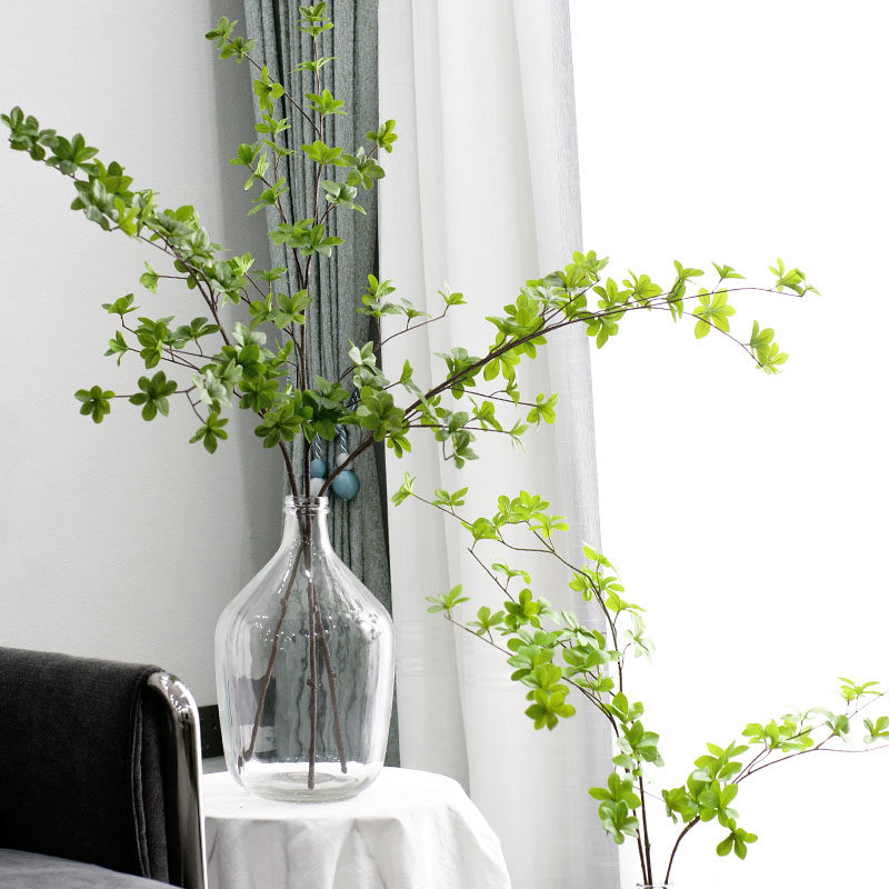 北欧风仿真花绿植日本吊钟植物马醉木假树枝餐桌客厅落地装饰摆件 在野原创花艺 淘优券